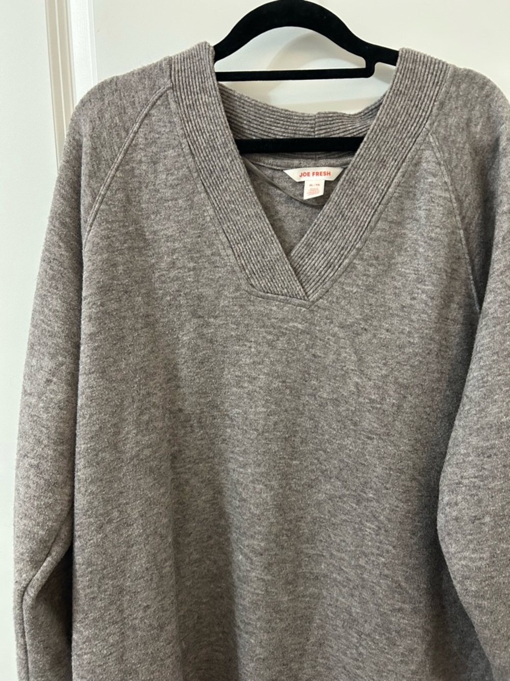 Joe Fresh Gray Knit Sweater Dress - Picture 3 of 3